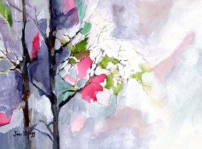 View out my Kitchen Window II, c.2017 by Janel Bragg