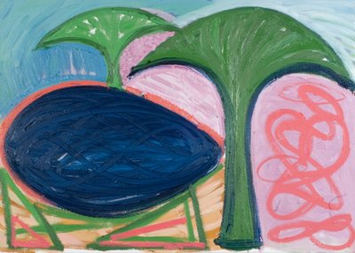 Loch and Trees by Janet McKenzie