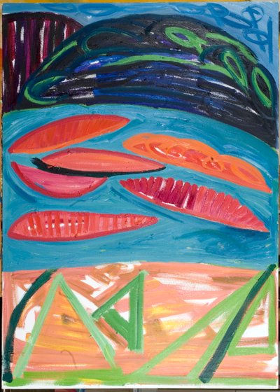 We are only undefeated (II) by Janet McKenzie