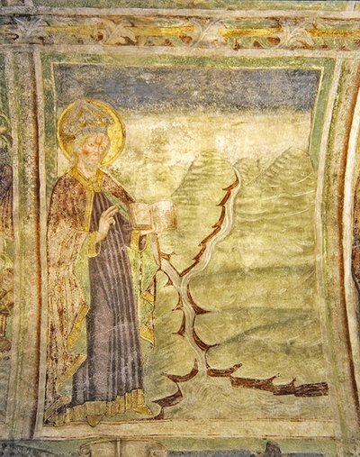 God Separates the Land from the Water by Janez Kastav