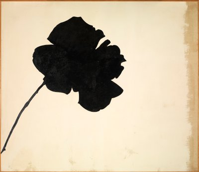 Untitled - Black Rose by Jannis Kounellis