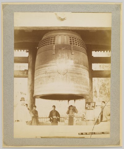 Big Bell at Chionin, Kyoto, Japan by Japanese Photographer
