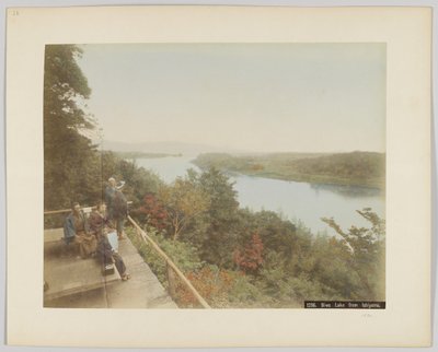 Biwa Lake from Ishiyama, Shiga Prefecture, Japan by Japanese Photographer