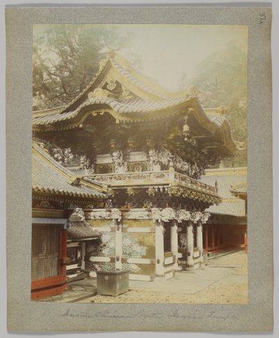 Inside the Chinese Gate, Tōshō-gū, Nikko, Japan by Japanese Photographer