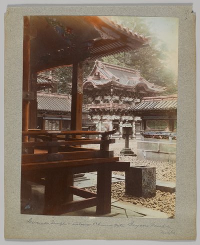 Interior gate at Tōshō-gū, Nikko, Japan by Japanese Photographer