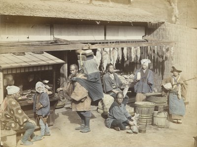 Marketplace in Japan by Japanese Photographer