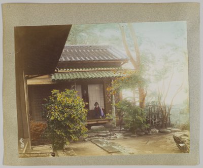 Tea House, Uyeno, Tokyo, Japan by Japanese Photographer