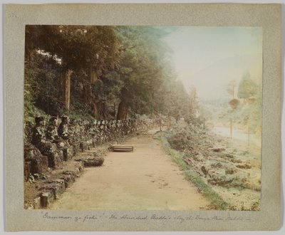 The Hundred Buddhas along the Daiya River, Nikko, Japan by Japanese Photographer