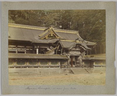 Tōshō-gū seen from the gate, Nikko, Japan by Japanese Photographer