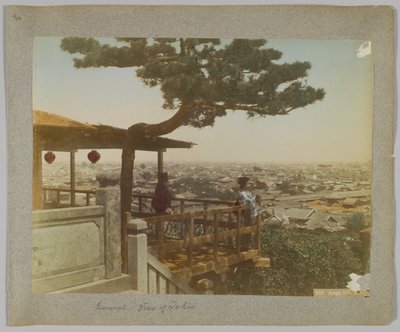 View of Tokyo from Atago Hill, Japan by Japanese Photographer