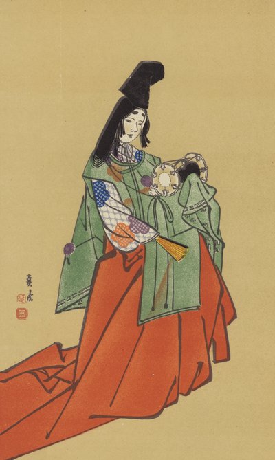 A Shirabyoshi, in the Age of the Kamakura Government by Japanese School