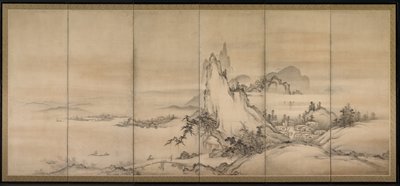 Chinese Landscape by Japanese School