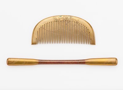 Comb and hairpin by Japanese School