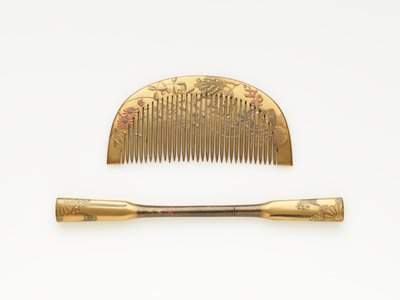 Comb and Hairpin by Japanese School