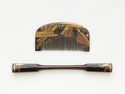 Comb and Hairpin, Late 19th-Early 20th Century by Japanese School