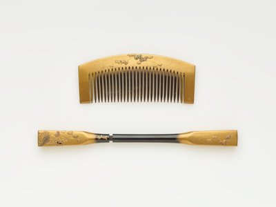 Comb and hairpin, mid 19th-early 20th century by Japanese School