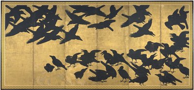 Crows by Japanese School