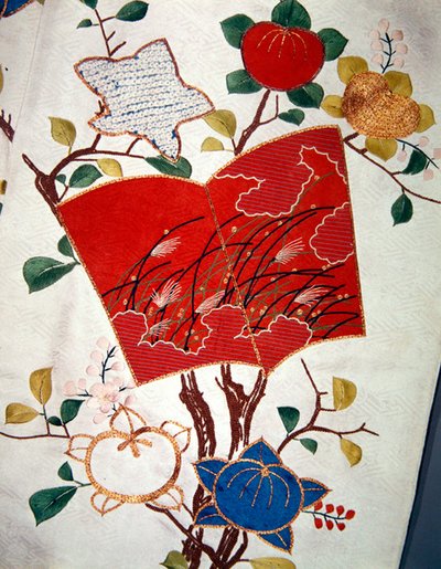 Detail (Uchikake or formal over-robe) by Japanese School