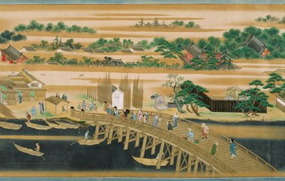 Famous Sites of the Sumida River by Japanese School