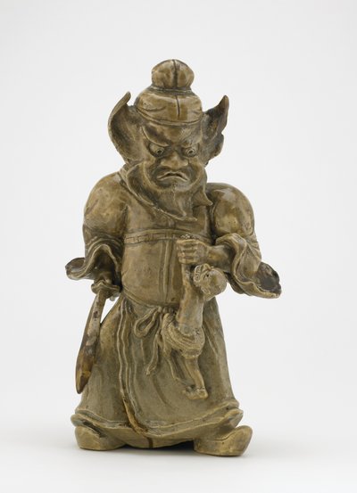Figure of Shoki the demon queller, Edo period by Japanese School