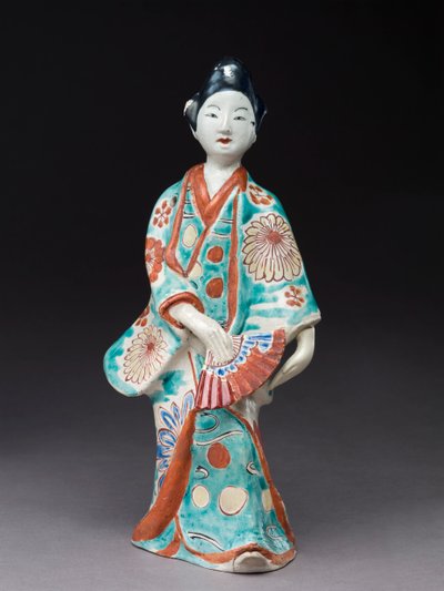 Figure of a Dancing Woman, Japanese, probably 17th century by Japanese School