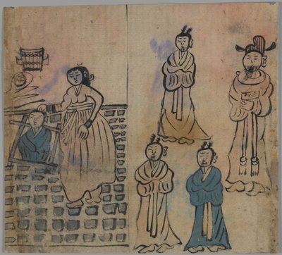 Genre Scene, 1 of 4 by Japanese School