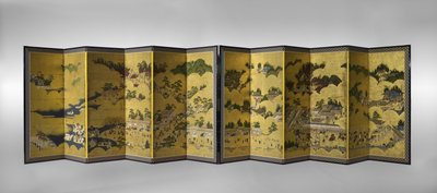 Hie Sanno Sairei-Zu, 17th century by Japanese School