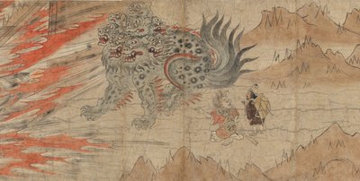 Illustrated Legends of the Kitano Tenjin Shrine by Japanese School