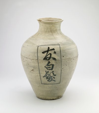 Jar, Edo period or Meiji era by Japanese School