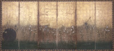 Moon In Musashi Plain by Japanese School