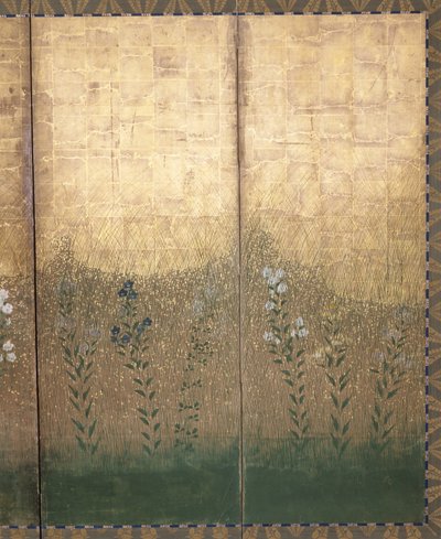 Moon In Musashi Plain by Japanese School