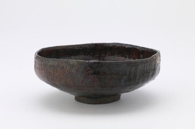 Ohi Ware Shallow Tea Bowl by Japanese School