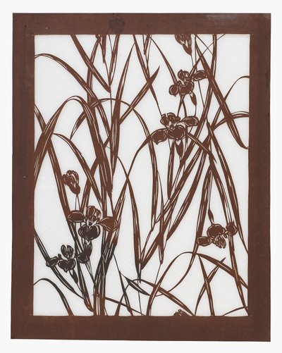Paper stencil (katagami), late 19th century by Japanese School