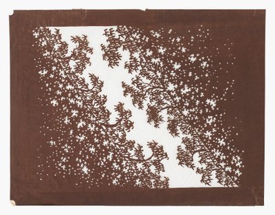 Paper Stencil (Katagami), Late 19th Century by Japanese School
