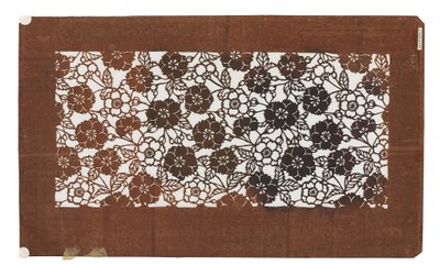 Paper stencil (katagami), late 19th century by Japanese School