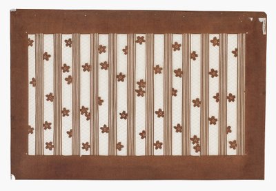 Paper stencil (katagami), late 19th century by Japanese School
