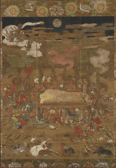 Parinirvana of Sakyamuni, the Historical Buddha by Japanese School