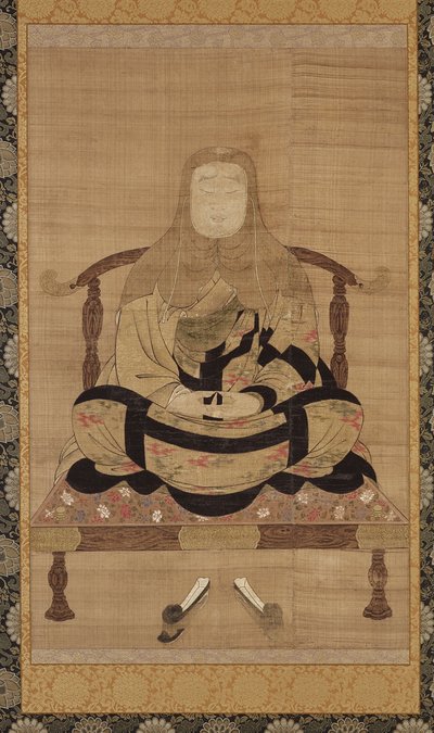 Portrait of Tendai Daishi by Japanese School