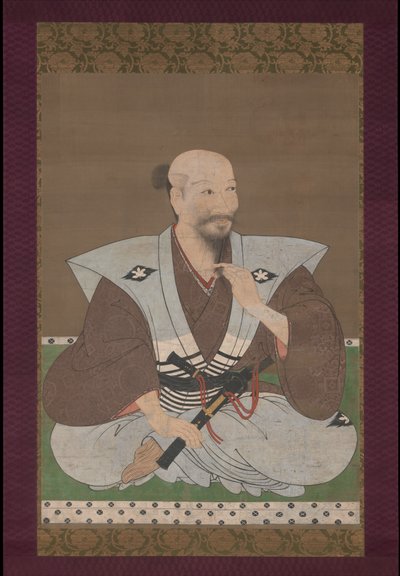 Portrait of a Warrior by Japanese School