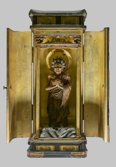 Shakyamuni Coming Out of the Mountain (Shussan no Shaka). Japan, Edo Period by Japanese School