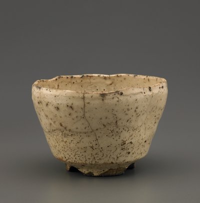 Tea bowl with notched foot, Edo period by Japanese School