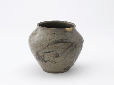 Tea ceremony water jar, Edo period, 17th-18th century by Japanese School