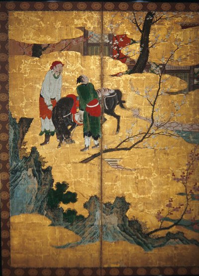 The Court Visit of the Four Sages of Mount Shang; Su Shi