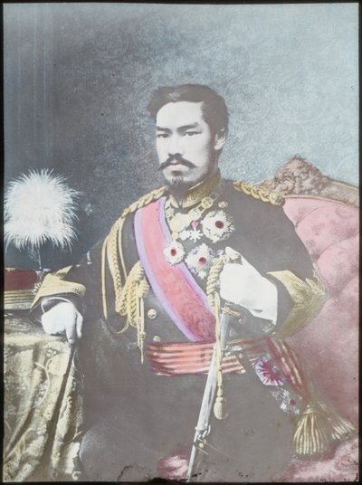 The Meiji Emperor by Japanese School