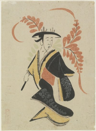 Wisteria Maiden, late 17th - early 18th century by Japanese School