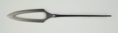 Yanone (arrowhead) of flat type with pierced design by Japanese School