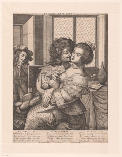 Passionate Lover by Jaspar de Isaac (attributed to)