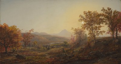 Autumn at Mount Chocorua by Jasper Francis Cropsey