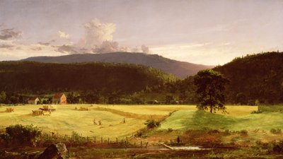 Bareford Mountains, West Milford, New Jersey by Jasper Francis Cropsey