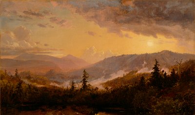 Sunset after a Storm in the Catskill Mountains, c.1860 by Jasper Francis Cropsey